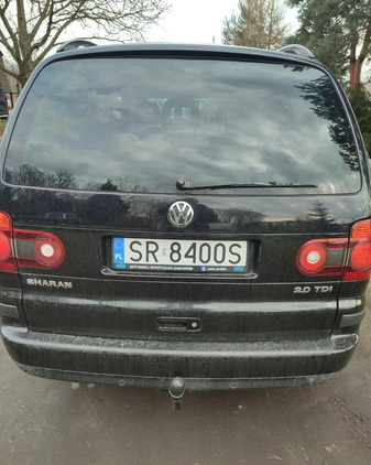 Volkswagen Sharan cena 21900 przebieg: 284800, rok produkcji 2009 z Rybnik małe 56